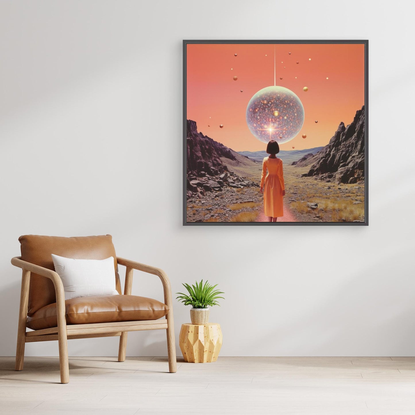 A Space Disco Collage Art by Samantha Hearn