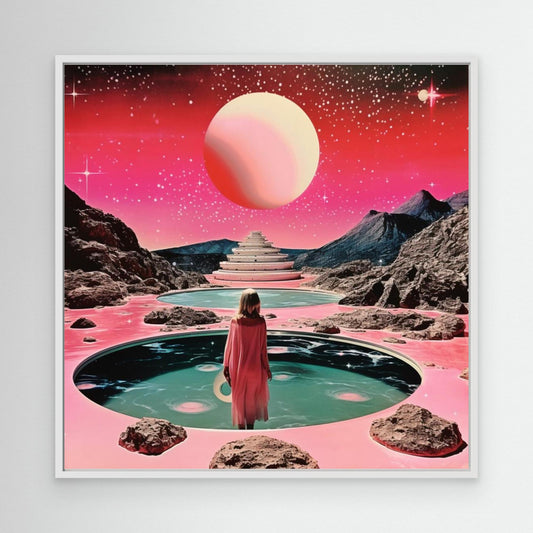 Space Collage Surreal Art by Samantha Hearn