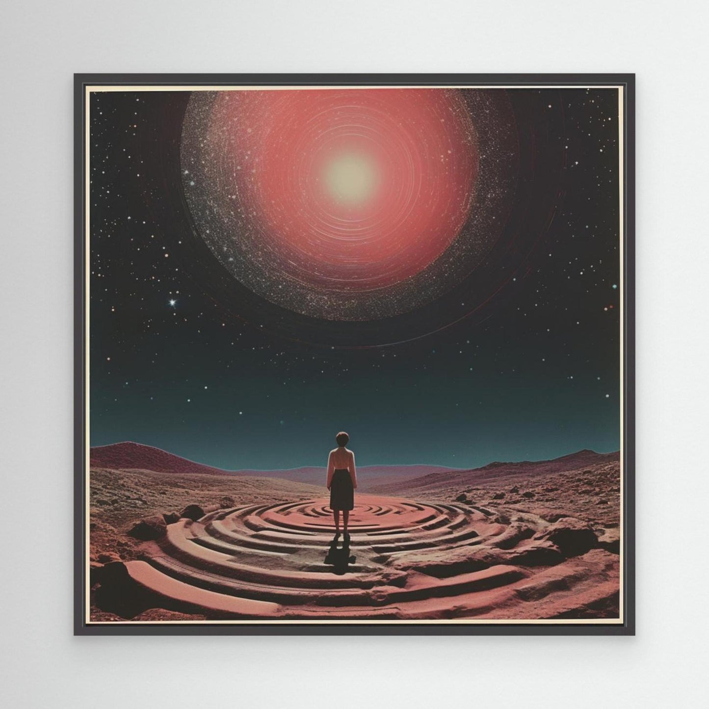 Look Up Collage Art by Samantha Hearn