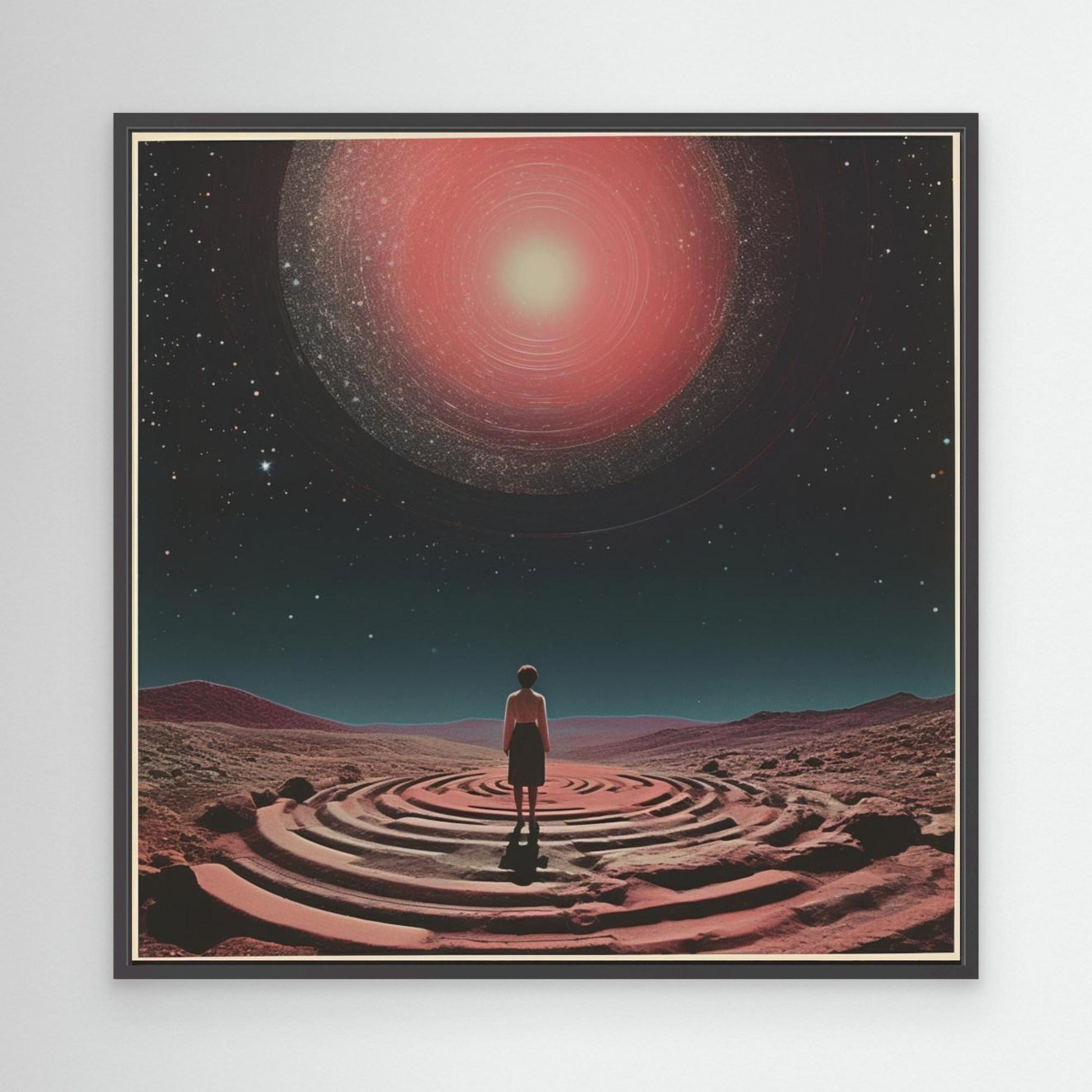 Look Up Collage Art by Samantha Hearn