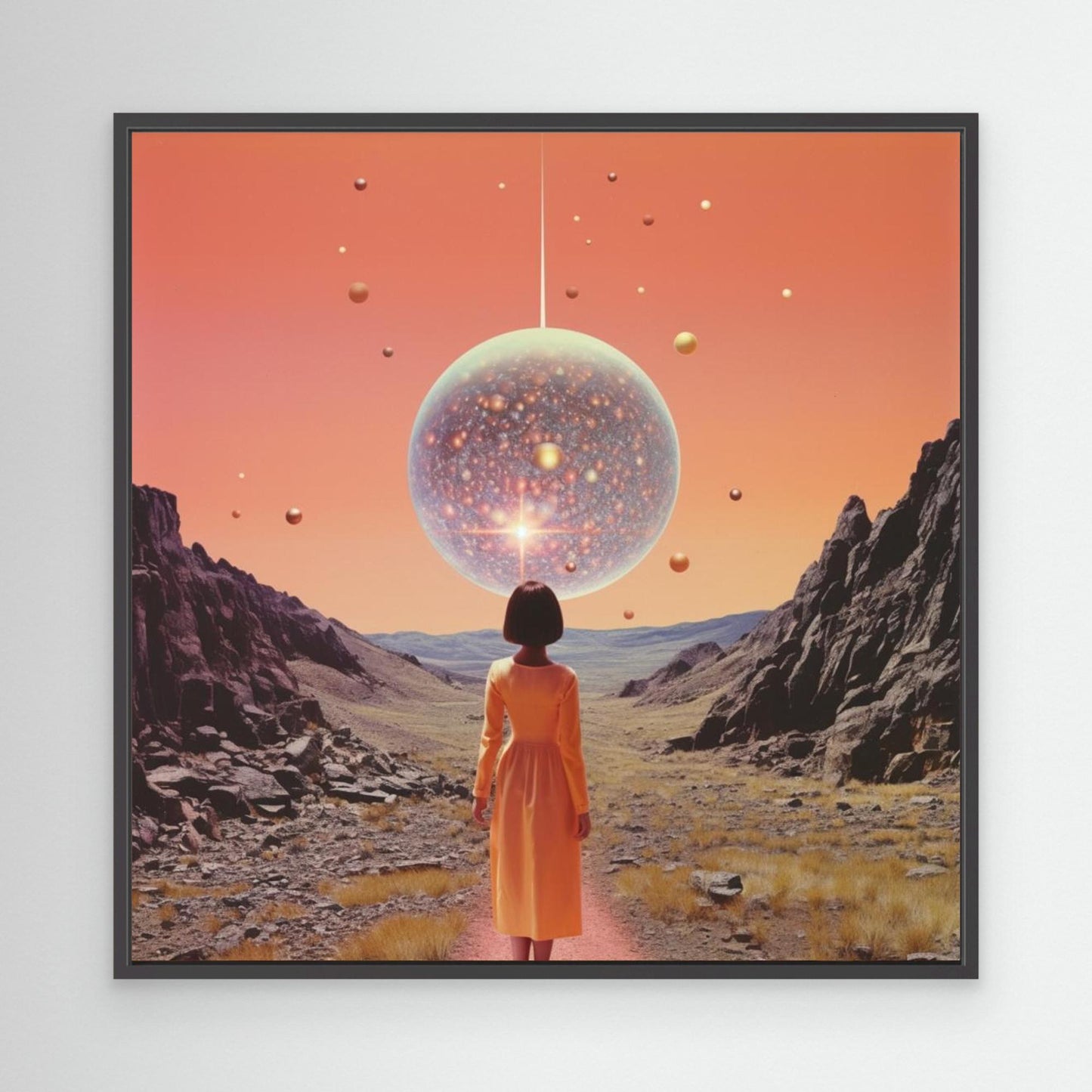 A Space Disco Collage Art by Samantha Hearn