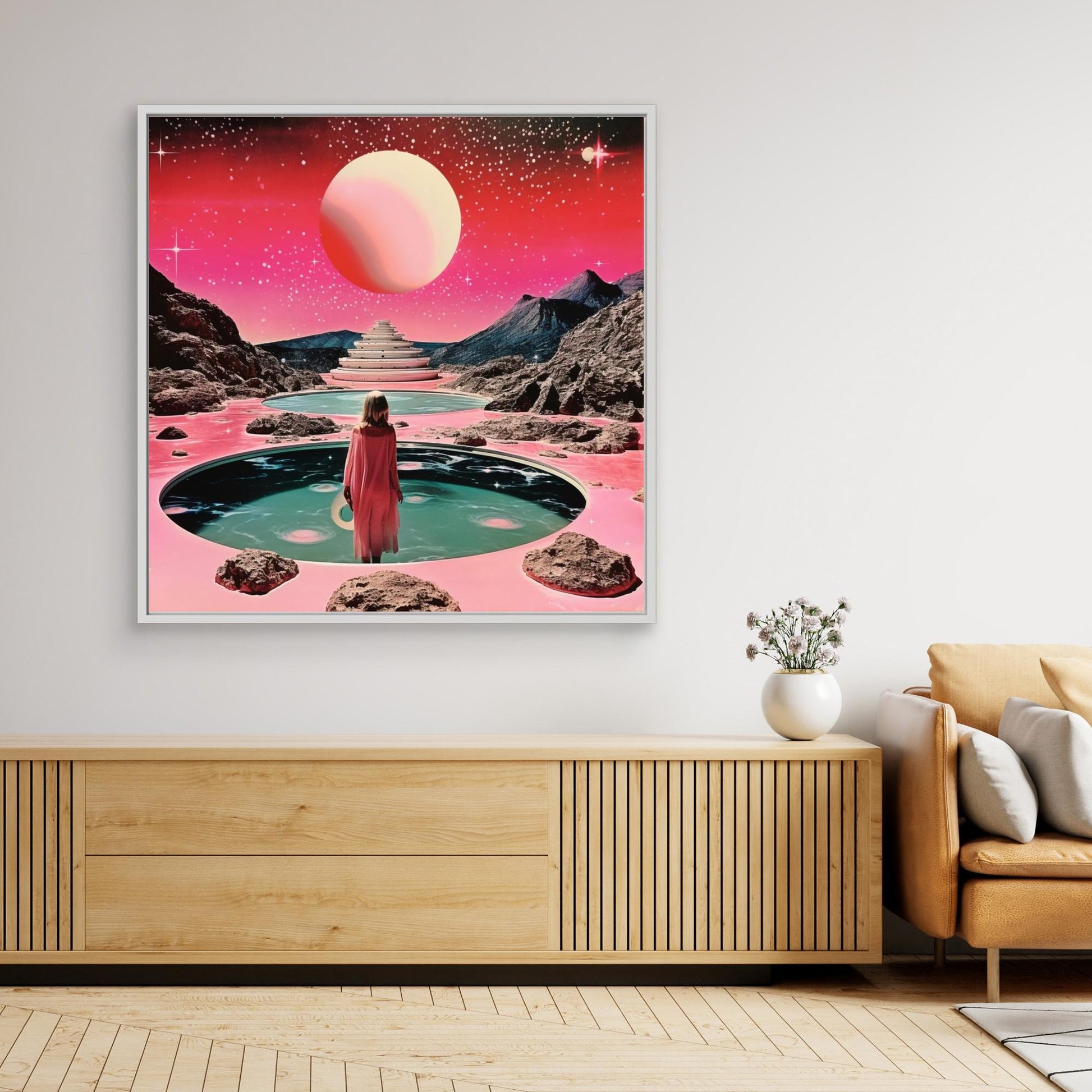 Space Collage Surreal Art by Samantha Hearn