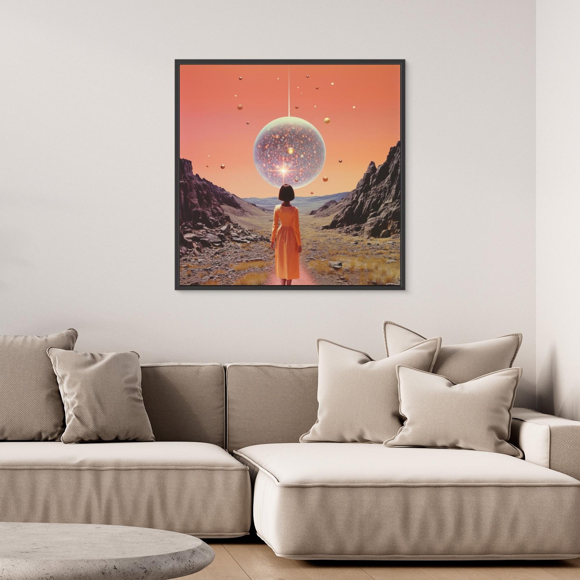 A Space Disco Collage Art by Samantha Hearn