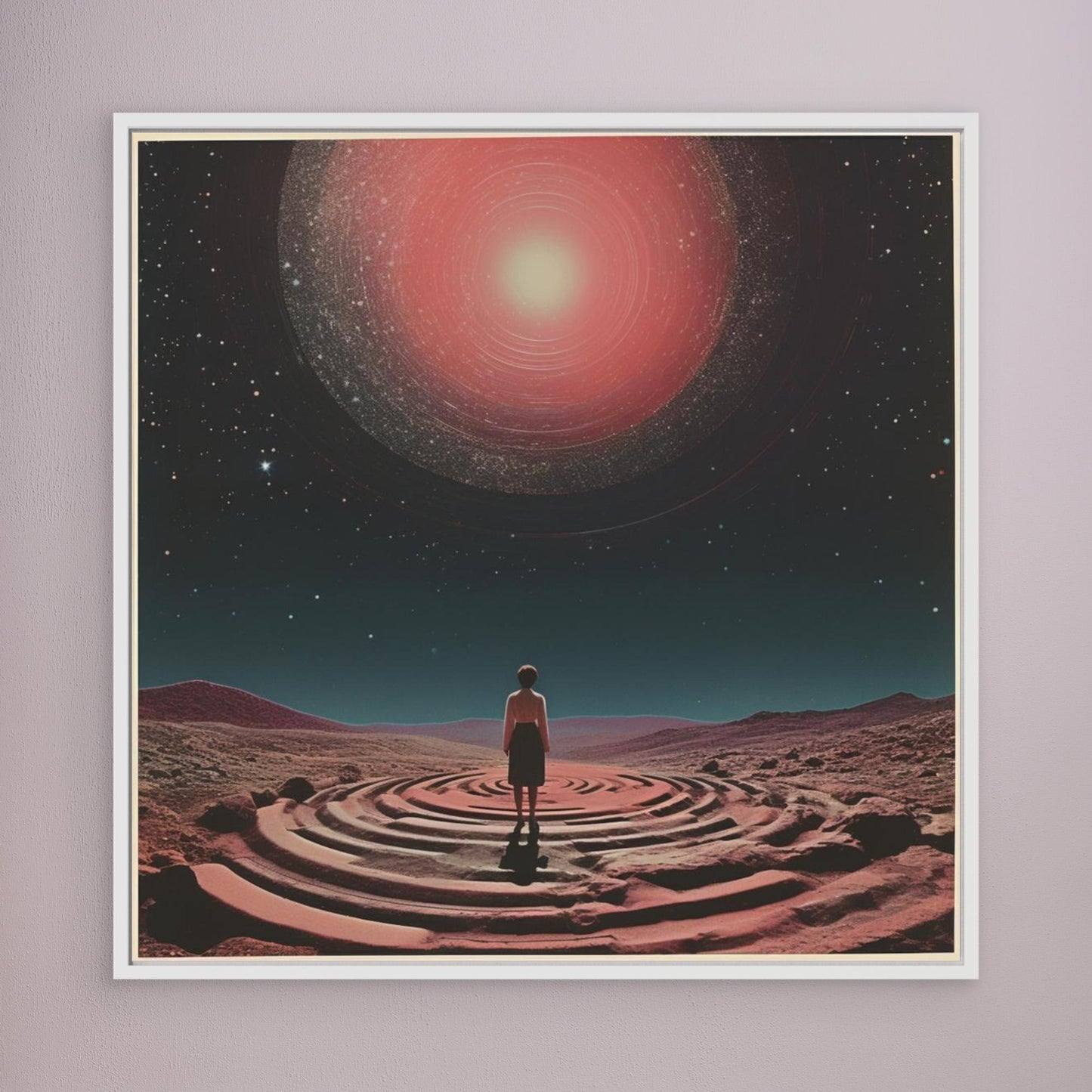 Look Up Collage Art by Samantha Hearn