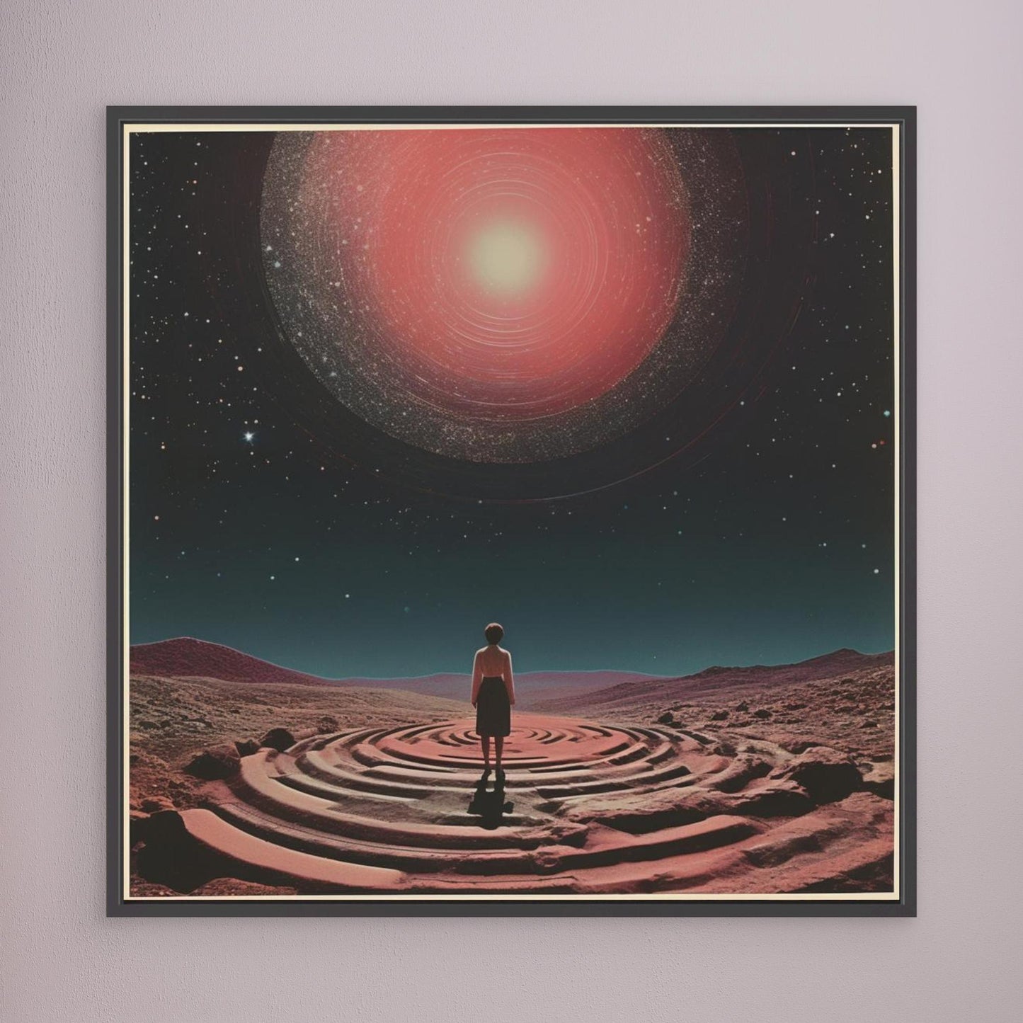 Look Up Collage Art by Samantha Hearn