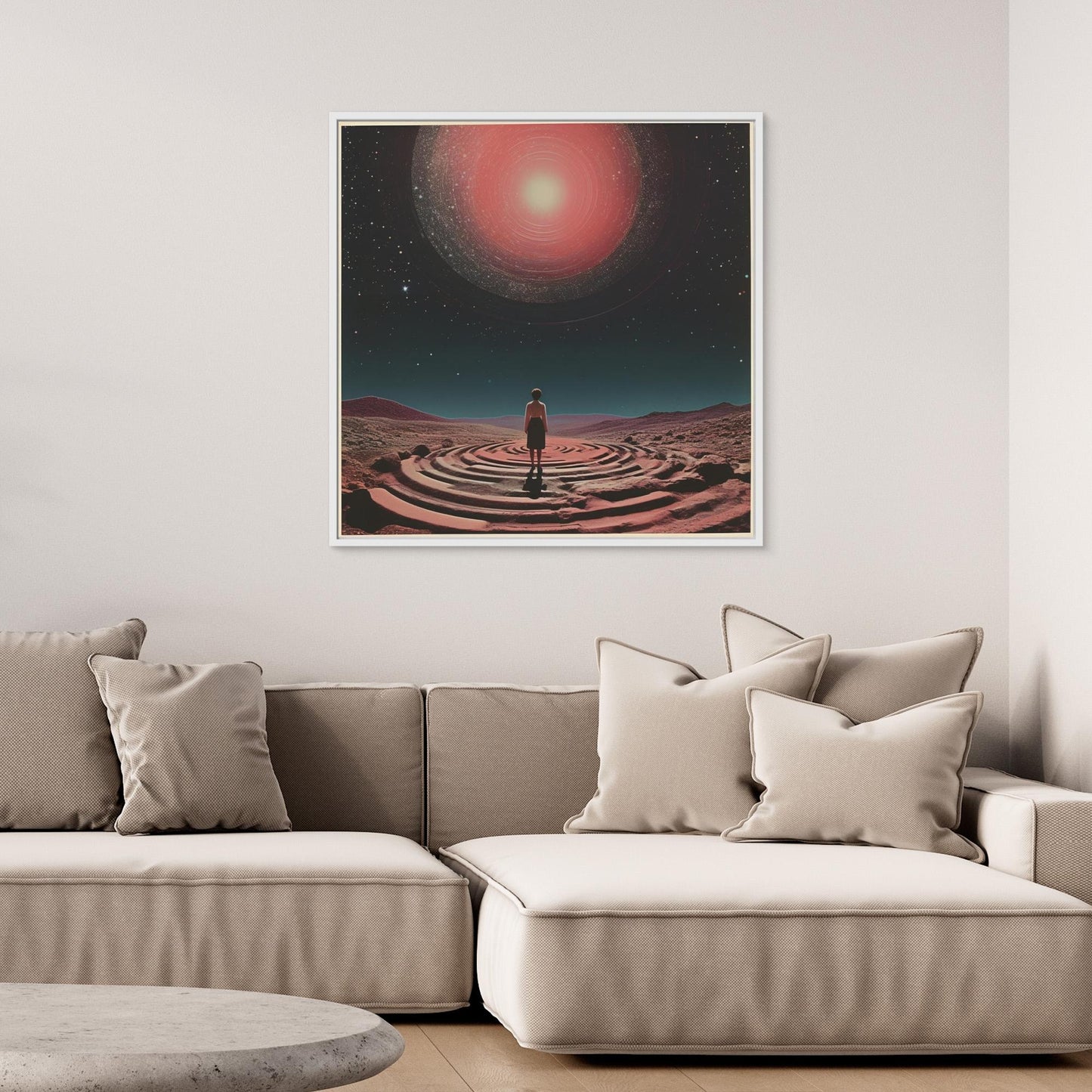 Look Up Collage Art by Samantha Hearn