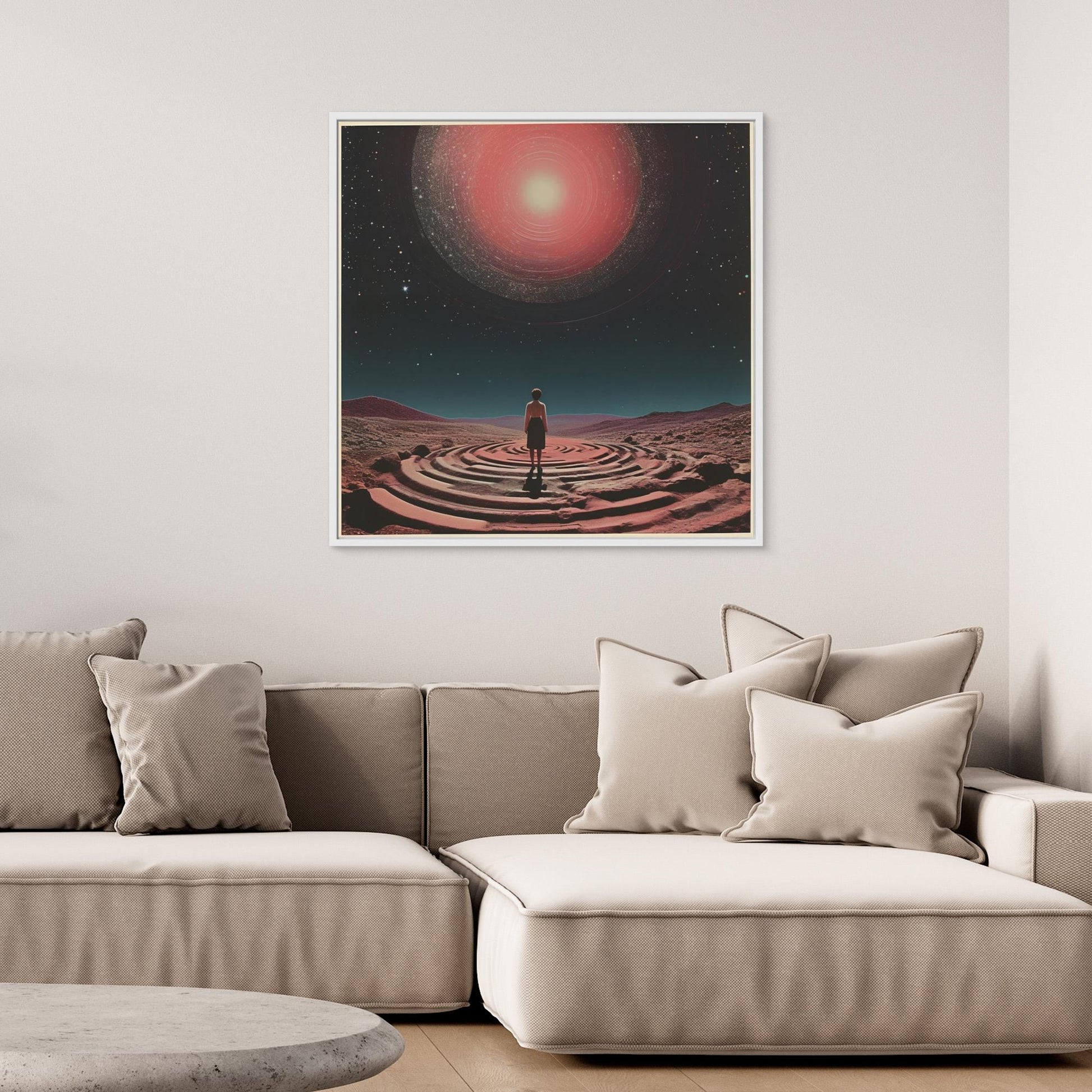 Look Up Collage Art by Samantha Hearn